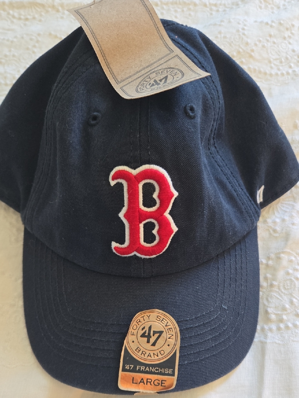 '47 Brand Boston Red Sox Navy Baseball Cap - Large